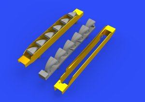 EDUARD 648402 - 1:48 Bf 109G-6 exhaust stacks