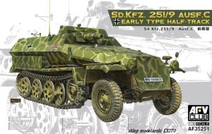 AFV CLUB 35251 - 1:35 Sd.Kfz. 251/9 Ausf. C Early type half-track
