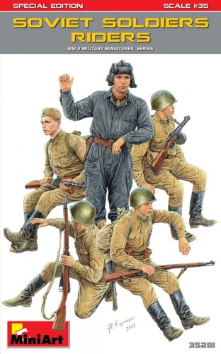 Przejdź do produktu MINIART 35281 - 1:35 Soviet Soldiers Riders - Special Edition