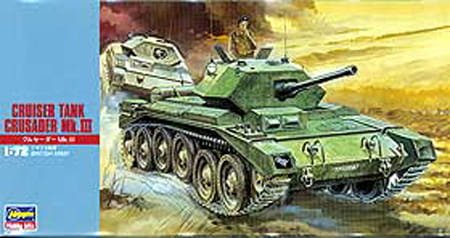 Przejdź do produktu HASEGAWA MT26 - 1:72 Crusader Mk.II Cruiser Tank