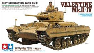 TAMIYA 35352 - 1:35 British Infantry Tank Mk.III Valentine Mk.II/IV