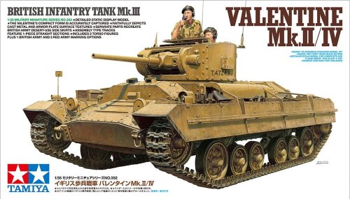 Przejdź do produktu TAMIYA 35352 - 1:35 British Infantry Tank Mk.III Valentine Mk.II/IV