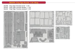 EDUARD BIG3594 - 1:35 King Tiger Porsche