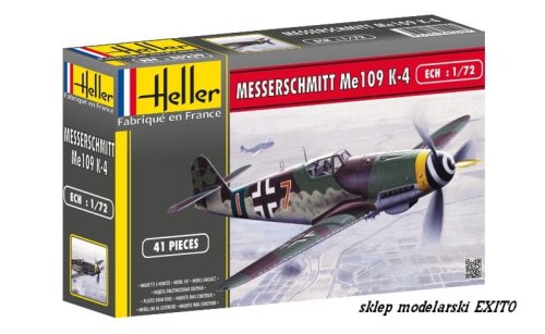 Przejdź do produktu HELLER 80229 - 1:72 Messerschmitt Me 109 K-4