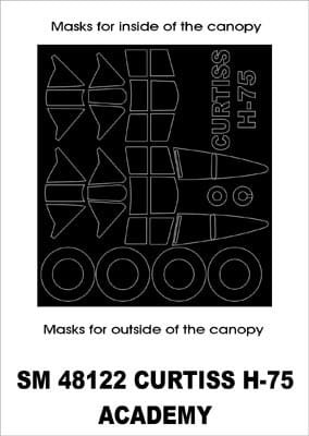 Przejdź do produktu MONTEX SM48122 - 1:48 Curtiss H-75