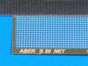 ABER S20  - Net with interlaced mesh 0,8 x 0,8 mm - 75 x 42mm