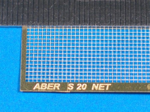 Przejdź do produktu ABER S20  - Net with interlaced mesh 0,8 x 0,8 mm - 75 x 42mm