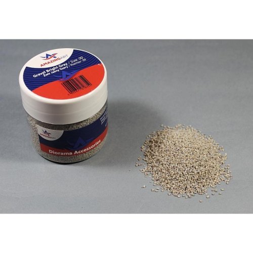 Przejdź do produktu AMAZING ART 8352 - Gravel Bright Gray Size 00 - Żwir jasny szary rozmiar 00