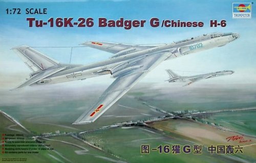 Przejdź do produktu TRUMPETER 01612 - 1:72 Tu-16K-26 Badger G / Chinese H-6