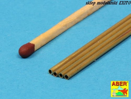 Przejdź do produktu ABER BT15X02 - Brass Tubes 1,50 x 0,20 mm length 250 mm x 4 pcs