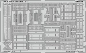 EDUARD 72676 - 1:72 P-61C airbrakes