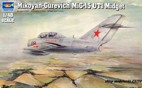 Przejdź do produktu TRUMPETER 02805 - 1:48 MiG-15 UTI Midget