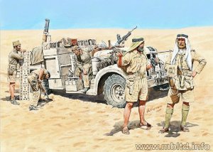 MASTER BOX 3598 - 1:35 LRDG in North Africa, WW II