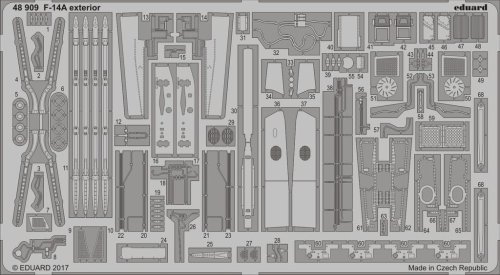 Przejdź do produktu EDUARD 48909 - 1:48 F-14A exterior