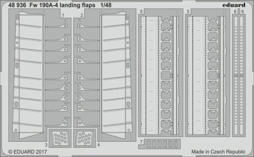 Przejdź do produktu EDUARD 48936 - 1:48 Fw 190A-4 landing flaps