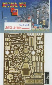 PART S72244 - 1:72 MiG-21 bis