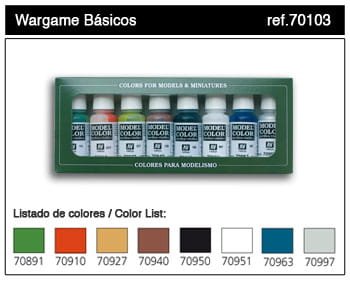 Przejdź do produktu VALLEJO 70103 - Wargames - Model Color Set