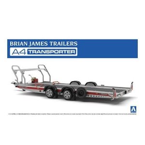 AOSHIMA 05260 - 1:24 Brian James Trailers A4 Transporter