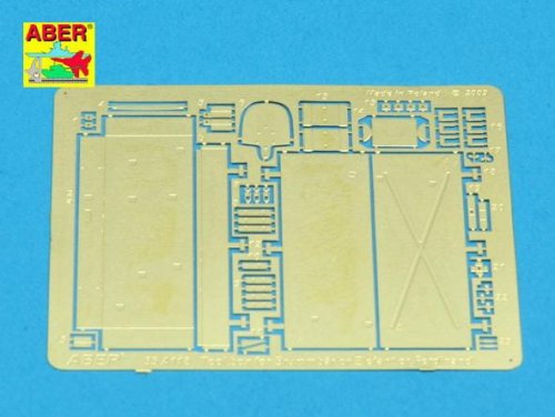 Przejdź do produktu ABER 35A118 - 1:35 Tool box for Brummbar, Ferdinamd