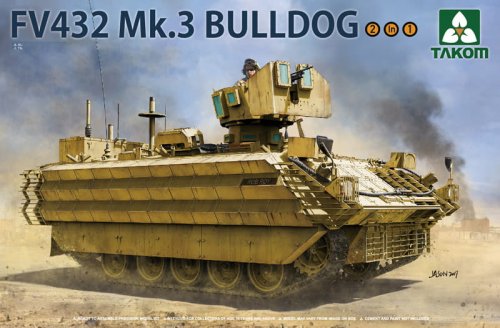 Przejdź do produktu TAKOM 2067 - 1:35 FV432 Mk.3 Bulldog British APC