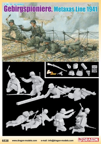 Przejdź do produktu DRAGON 6538 - 1:35 Gebirgspioniere Metaxas Line 1941
