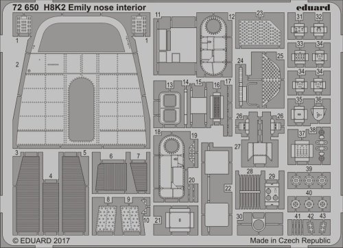Przejdź do produktu EDUARD 72650 - 1:72 H8K2 Emily nose interior