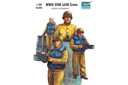 Przejdź do produktu TRUMPETER 00408 - 1:35 WW2 USN LCM crew US