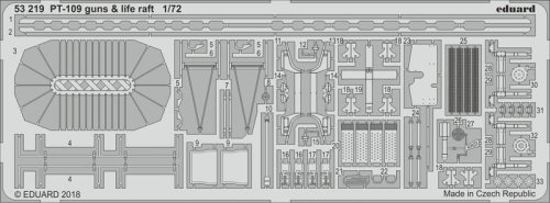Przejdź do produktu EDUARD 53219 - 1:72 PT-109 guns & life raft