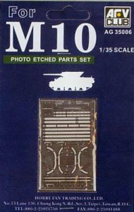 AFV CLUB AG 35006 - 1:35 M10 Photo Etched Parts Set