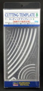 HASEGAWA TP6 - Szablony do trasowania linii, typ B