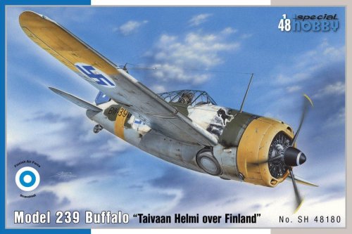 Przejdź do produktu SPECIAL HOBBY 48180 - 1:48 Model 239 Buffalo - Taivaan Helmi over Finland