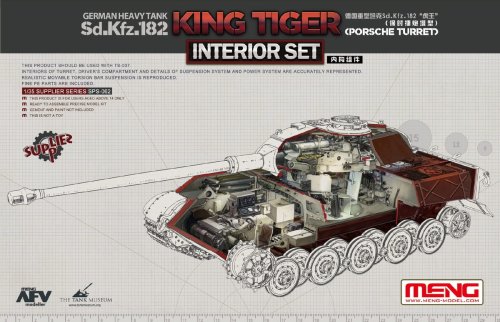 Przejdź do produktu MENG MODEL SPS062 - 1:35 Sd.Kfz.182 King Tiger (Porsche Turret) Interior Set