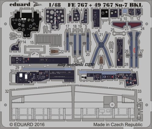 Przejdź do produktu EDUARD FE767 - 1:48 Su-7