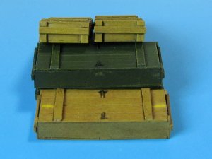 EUREKA XXL E-005 - 1:35 Drewniane skrzynki do amunicji 8.8 cm Kw.K.36