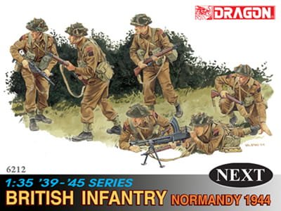 Przejdź do produktu DRAGON 6212 - 1:35 British Infantry Normandy 1944