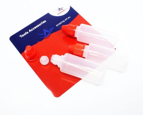 Przejdź do produktu AMAZING ART 16709 - Butelki plastikowe 17ml - zestaw 3 sztuk