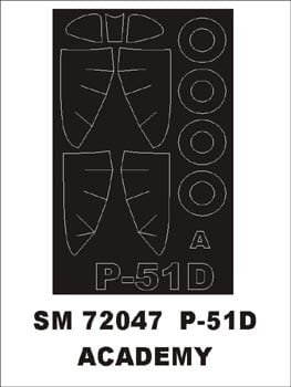 Przejdź do produktu MONTEX SM72047 - 1:72 P-51 D Mustang
