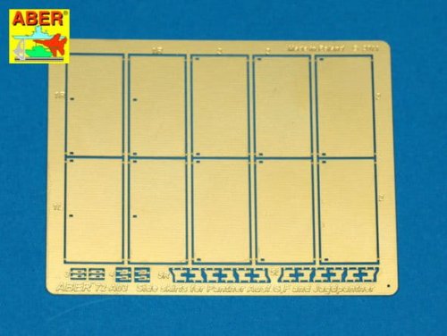 Przejdź do produktu ABER 72A03 - 1:72 Side skirts for Panther Ausf.G/F and Jagdpanther