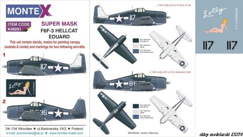 Przejdź do produktu MONTEX K48291 - 1:48 F6F-3 H