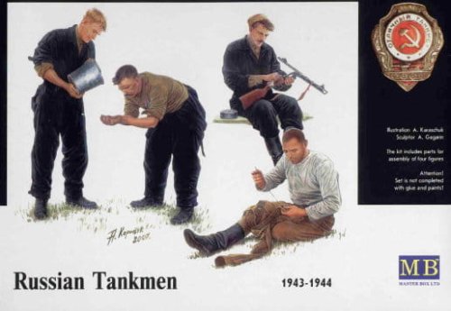 Przejdź do produktu MASTER BOX 3535 - 1:35 Russian tankmen, 1943-1944