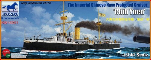 Przejdź do produktu BRONCO KB 14001 - 1:144 The Imperial Chinese Navy Protected Cruiser Chih Yuen
