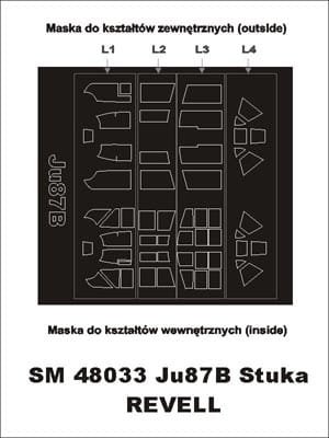 Przejdź do produktu MONTEX SM48033 - 1:48 Junkers Ju-87 B Stuka