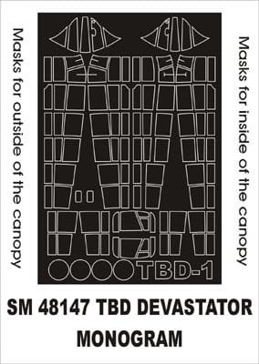 Przejdź do produktu MONTEX SM48147 - 1:48 TBD-1 Devastator