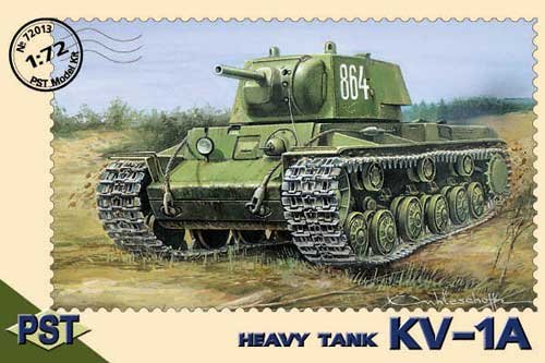 Przejdź do produktu PST 72013 - 1:72 KV-1A Heavy Tank