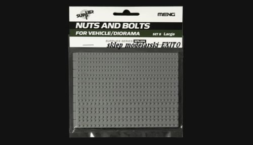 Przejdź do produktu MENG MODEL SPS006 - Nuts and Bolts for Vehicle / Diorama - Set B Large