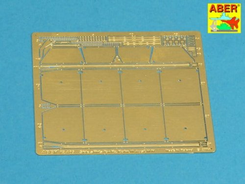 Przejdź do produktu ABER 72A09 - 1:72 Side skirts for Pz.Kpfw III