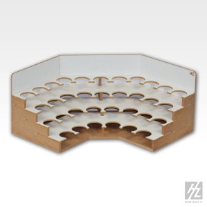 HOBBYZONE OM06B Organizer Modułowy - Moduł Narożny na Farby 36mm