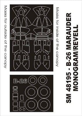 Przejdź do produktu MONTEX SM48195 - 1:48 B-26 B/G Marauder