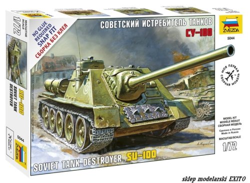 Przejdź do produktu ZVEZDA 5044 - 1:72 Soviet Tank Destroyer SU-100