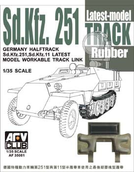 Przejdź do produktu AFV CLUB 35081 - 1:35 Sd.Kfz.251 and Sd.Kfz 11 Track (latest model)